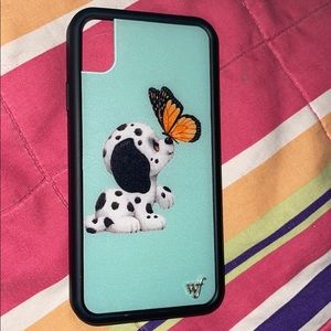 Dalmatian butterfly Wildflower case